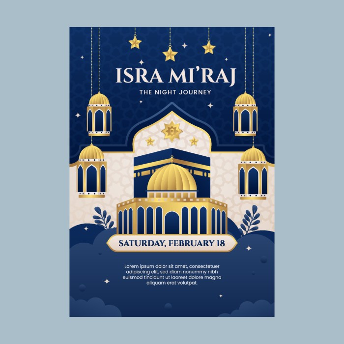 Poster isra miraj 2021