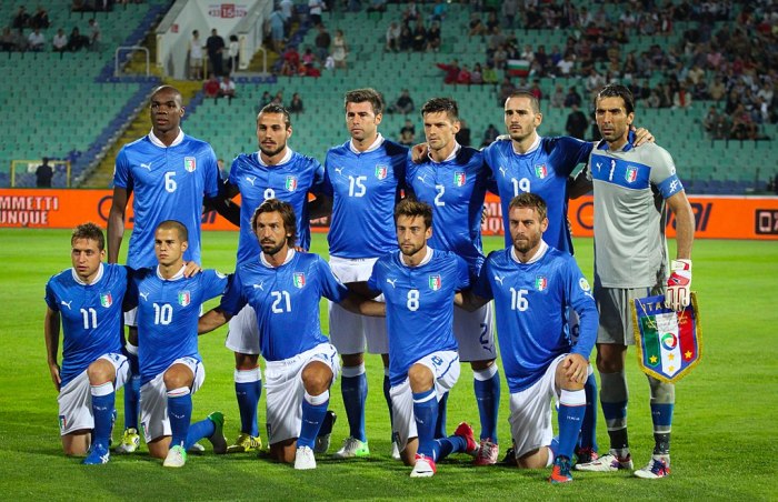 Julukan timnas italia