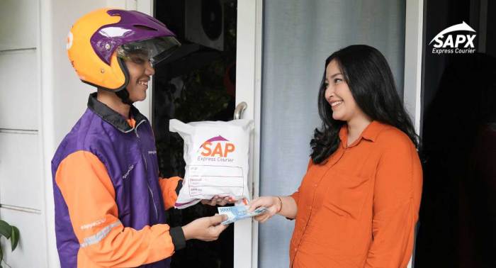 Franchise peluang sap courier usaha versi