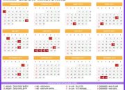 Kalender 2025 Lengkap Hari Libur Nasional dan Cuti Bersama