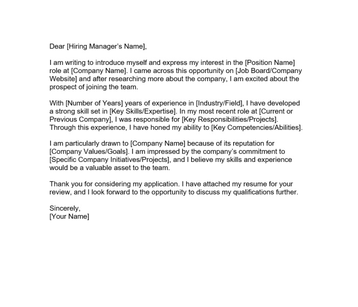 Contoh surat perkenalan