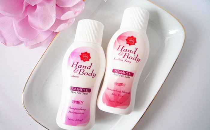Daftar merk hand body berbahaya