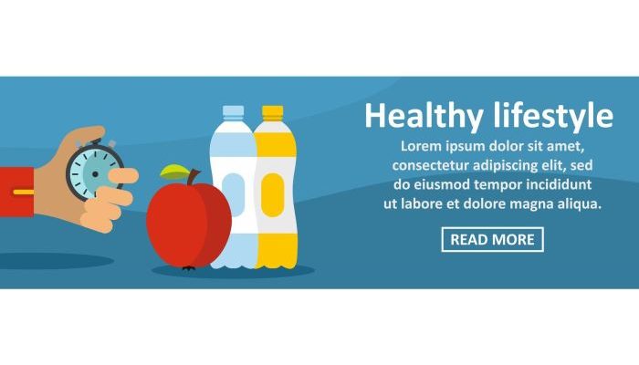 Desain Banner Jalan Sehat Menarik