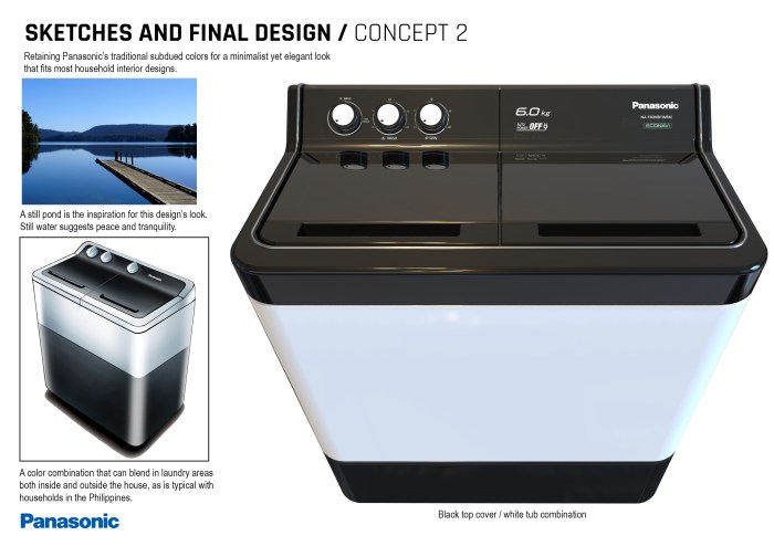 Mesin cuci 2 tabung panasonic
