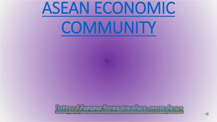 Kerjasama asean dalam bidang ekonomi diwujudkan dalam bentuk