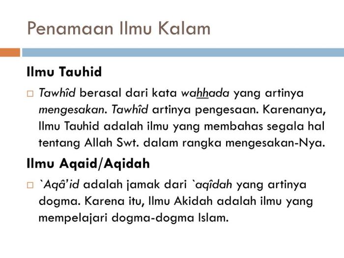 Termasuk fungsi ilmu kalam adalah kecuali