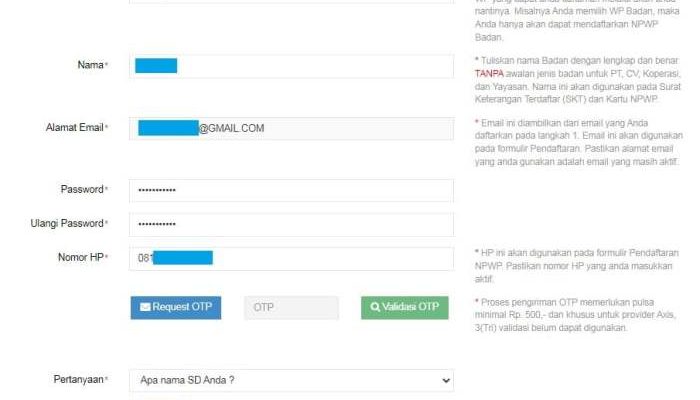 Daftar NPWP Online di pajak.go.id Panduan Lengkap
