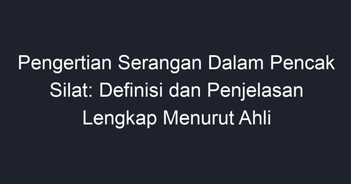 Prinsip prinsip beladiri dalam pencak silat kecuali
