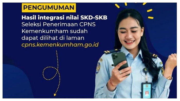 Pengumuman hasil skd cpns kemenkumham