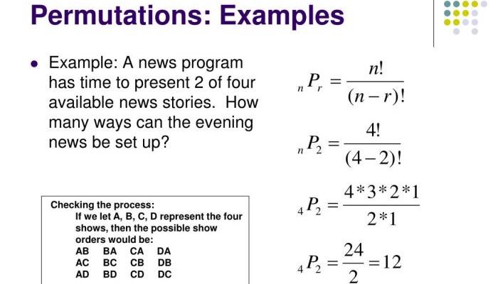 Contoh Soal Permutasi dan Kombinasi Panduan Lengkap