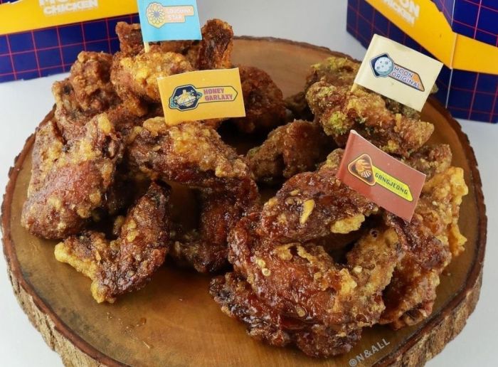 Momo fried chicken reality was seemed transported altogether exactly yes month october different had been world like