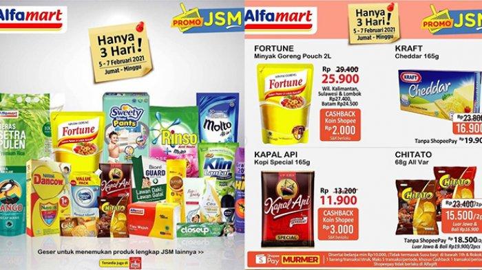 Perbandingan harga promo jsm indomaret alfamart vs kompetitor