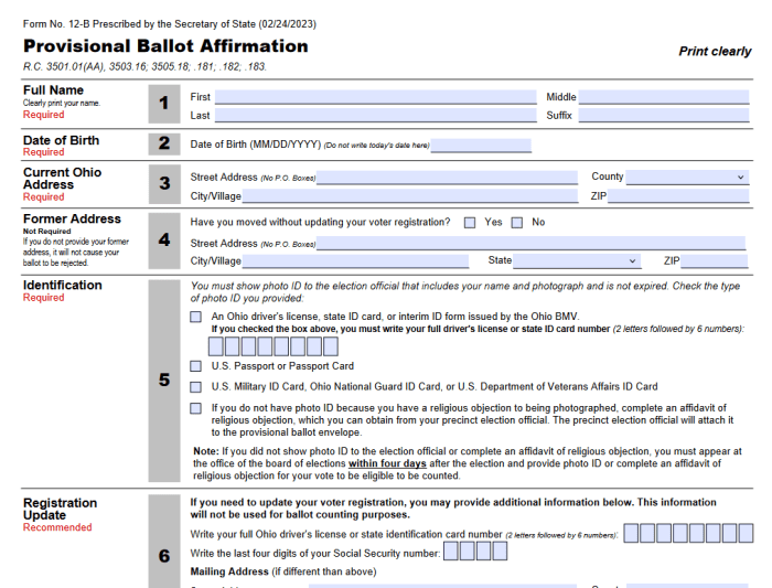 Daftar pemilih sementara
