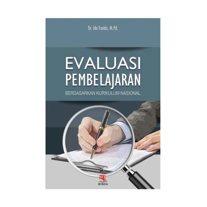 Buku evaluasi pembelajaran pdf