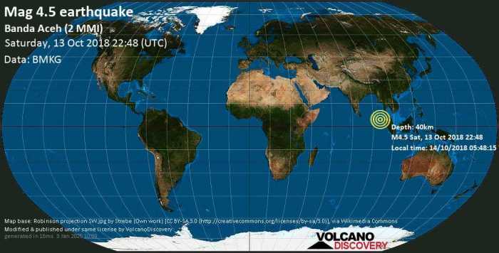 Gempa terkini banda aceh