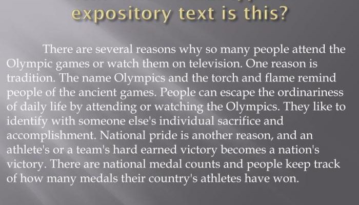 Berikut Ciri Ciri Teks Eksposisi Kecuali