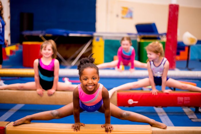 Gymnastics recreational classes program gymnasts