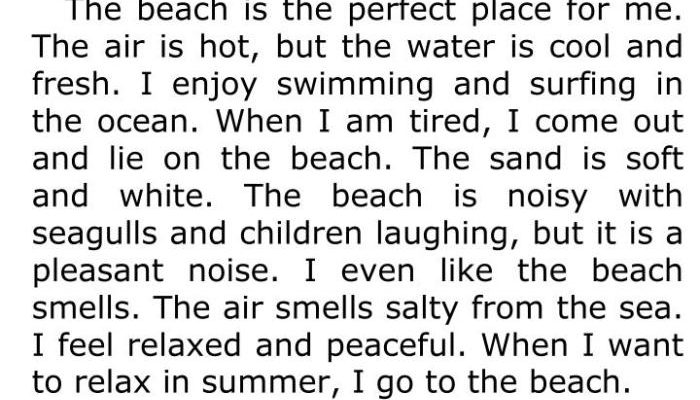 Deskripsi Tentang Pantai 3 Paragraf