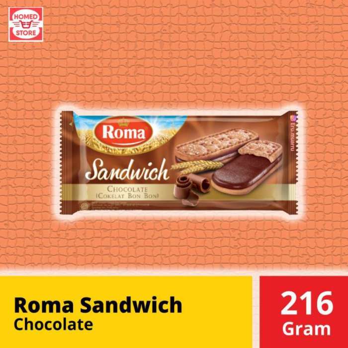 Roma sandwich coklat