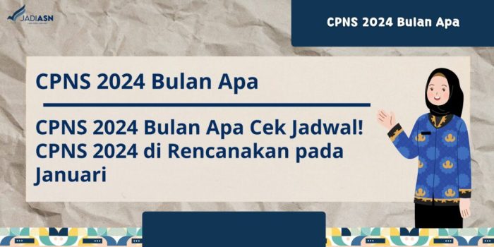 Jadwal penerimaan cpns 2024