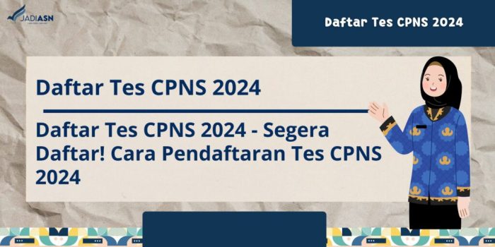 Jadwal ujian cpns 2024