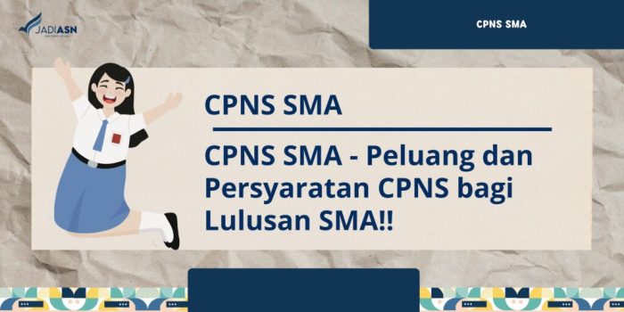 Batas usia cpns sma