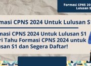 Formasi CPNS 2024 Panduan Lengkap