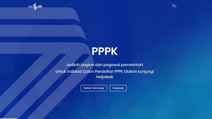 Sscn pendaftaran pppk