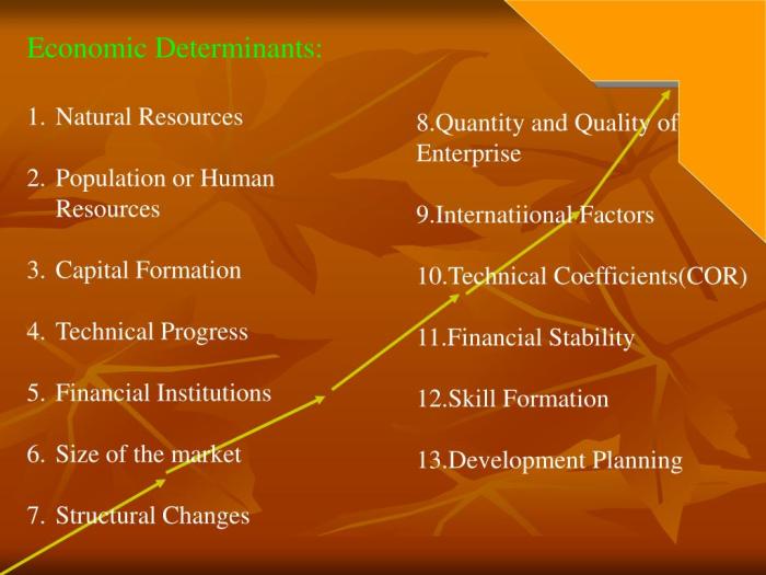 Influencing factors edexcel economics