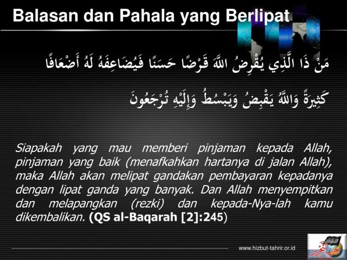 Ceramah singkat tentang sedekah beserta dalilnya