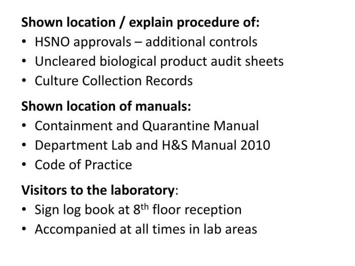 Kegiatan orientasi unit laboratorium rumah sakit pendidikan