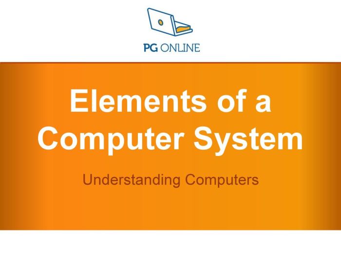 Computer components system three major presentation graphics powerpoint example skip end slide