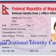 Card nepal national identity smart