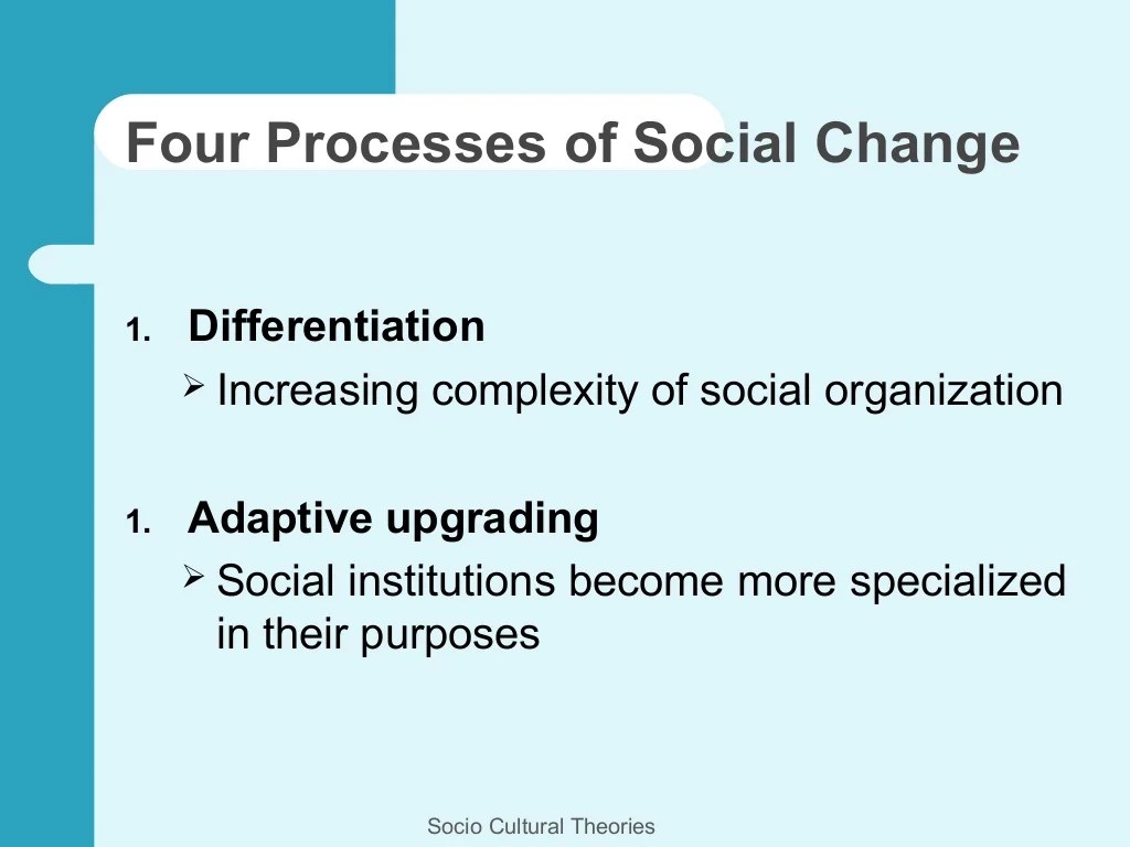 Faktor intern pendorong terjadinya perubahan sosial budaya terdapat pada kolom