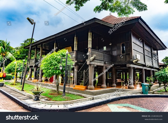 Miniatur adat lampung bambu sesat kerajinan nuwo tangan tokopedia kardus siger bukalapak ulasan diskusi konsep