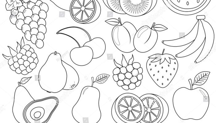 Gambar Buah Buahan untuk Diwarnai Panduan Lengkap