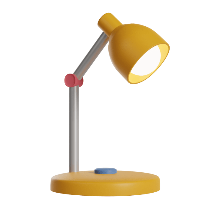 Lampu belajar led