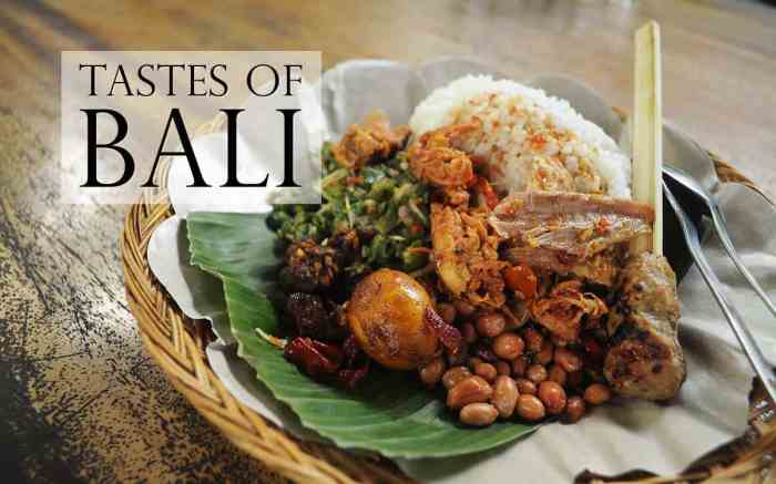 Food bali balinese taste kuta