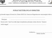 SKD Surat Keterangan Dokter Panduan Lengkap