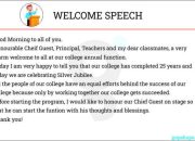 Contoh Kata Sambutan Singkat Panduan Lengkap