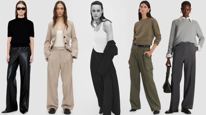 Cargo pants women pocket cotton trousers leisure causal mouse zoom over Celana panjang wanita