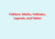 Mitos dan Legenda dalam Lagu-Lagu Daerah Aceh