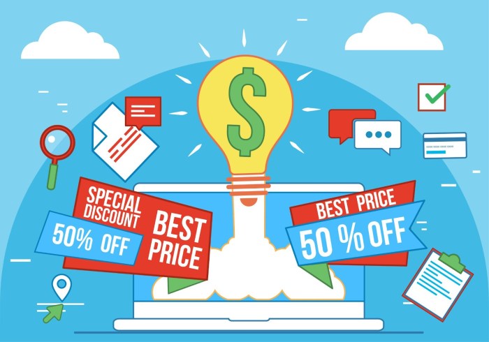 Penulisan harga yang benar