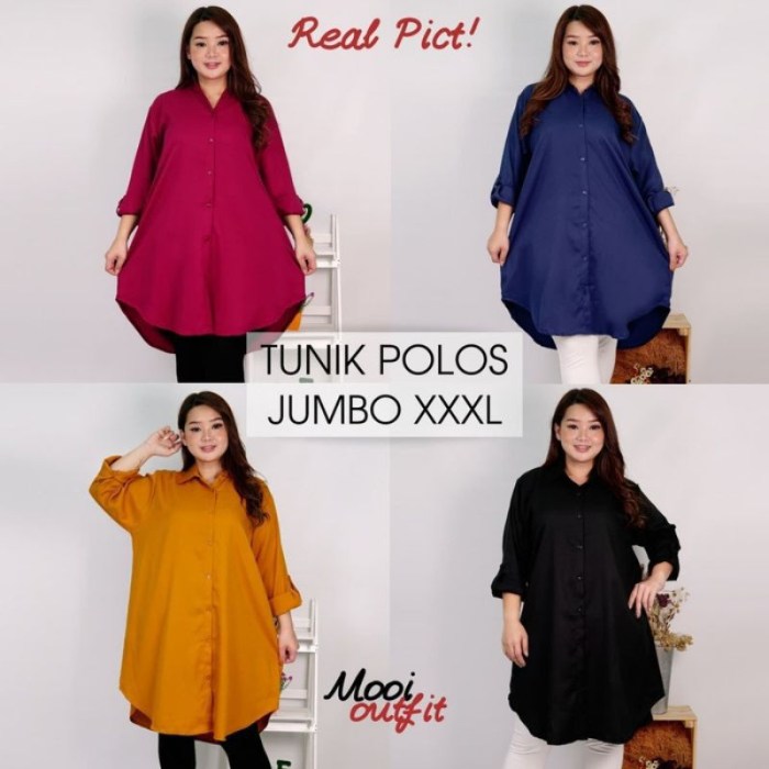 Tunik batik baju kombinasi kerja elegan polos saat populer salah sedang atasan would bergaya