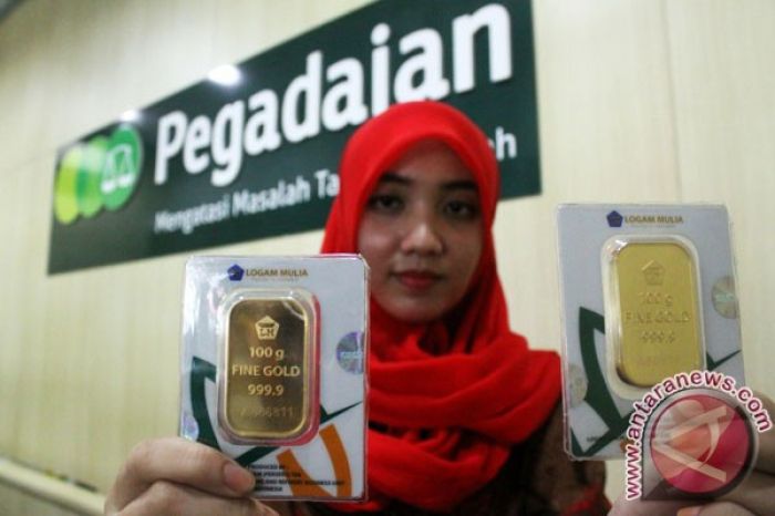 Harga logam mulia pegadaian hari ini