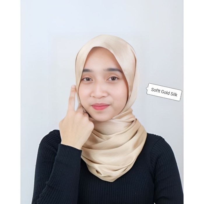 Terbaik hijab pasmina isntan oval  Dara Luxury