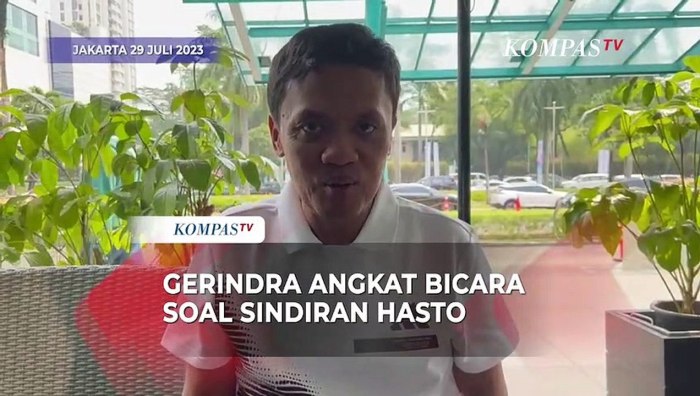 Sikap Gerindra mengenai penahanan Hasto dan implikasinya pada politik nasional