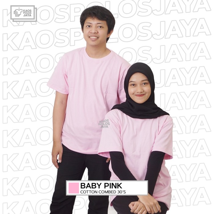 Kaos pink polos