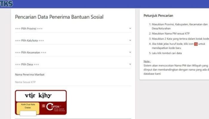 Pembaruan Data Penerima BLT BBM 2025 di Cekbansos Kemensos