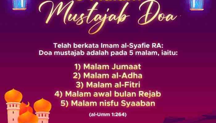 Tanggal Nisfu Syaban 2025 menurut berbagai mazhab fiqih